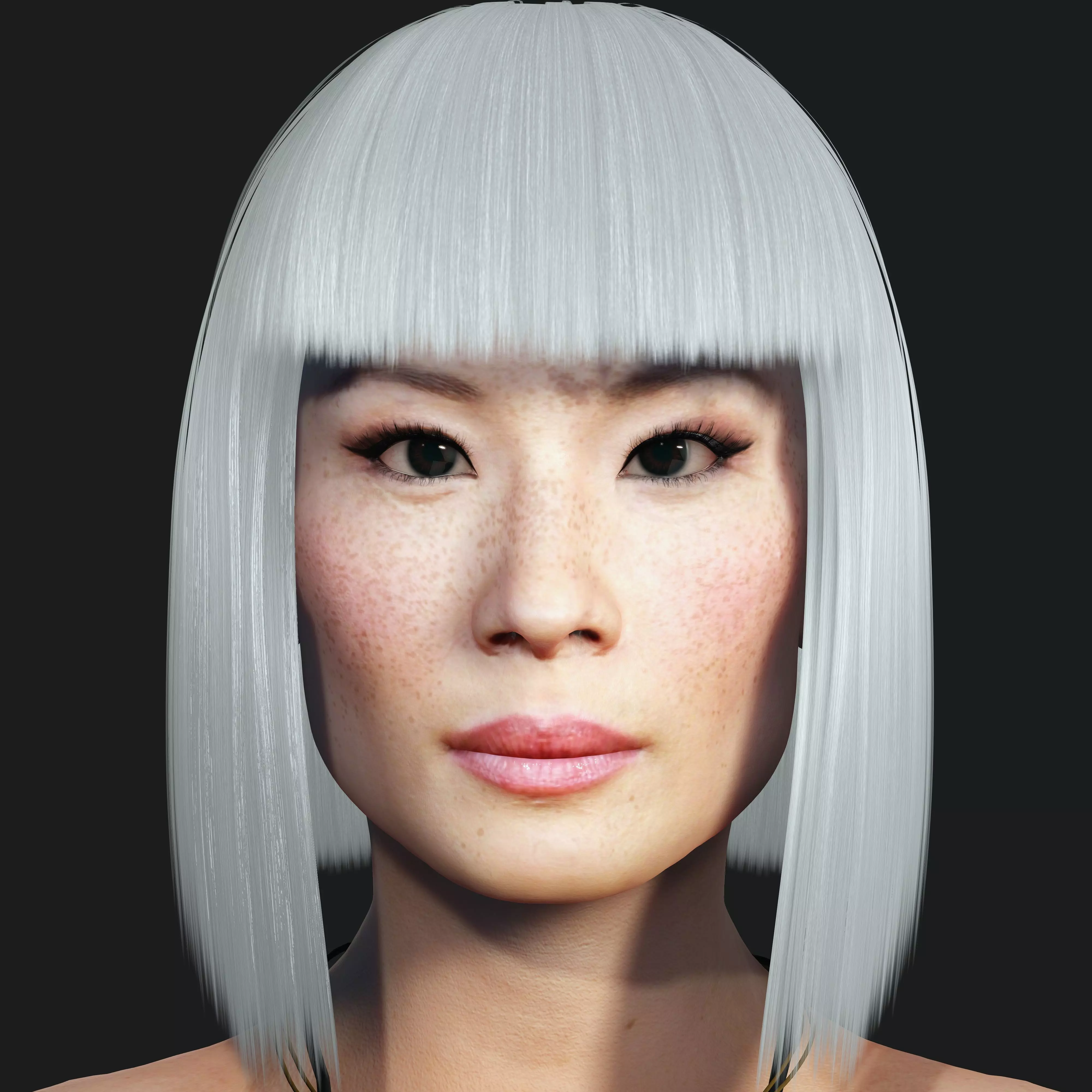 LUVY LIU 3D MODEL CELEBRITY 3D model_0