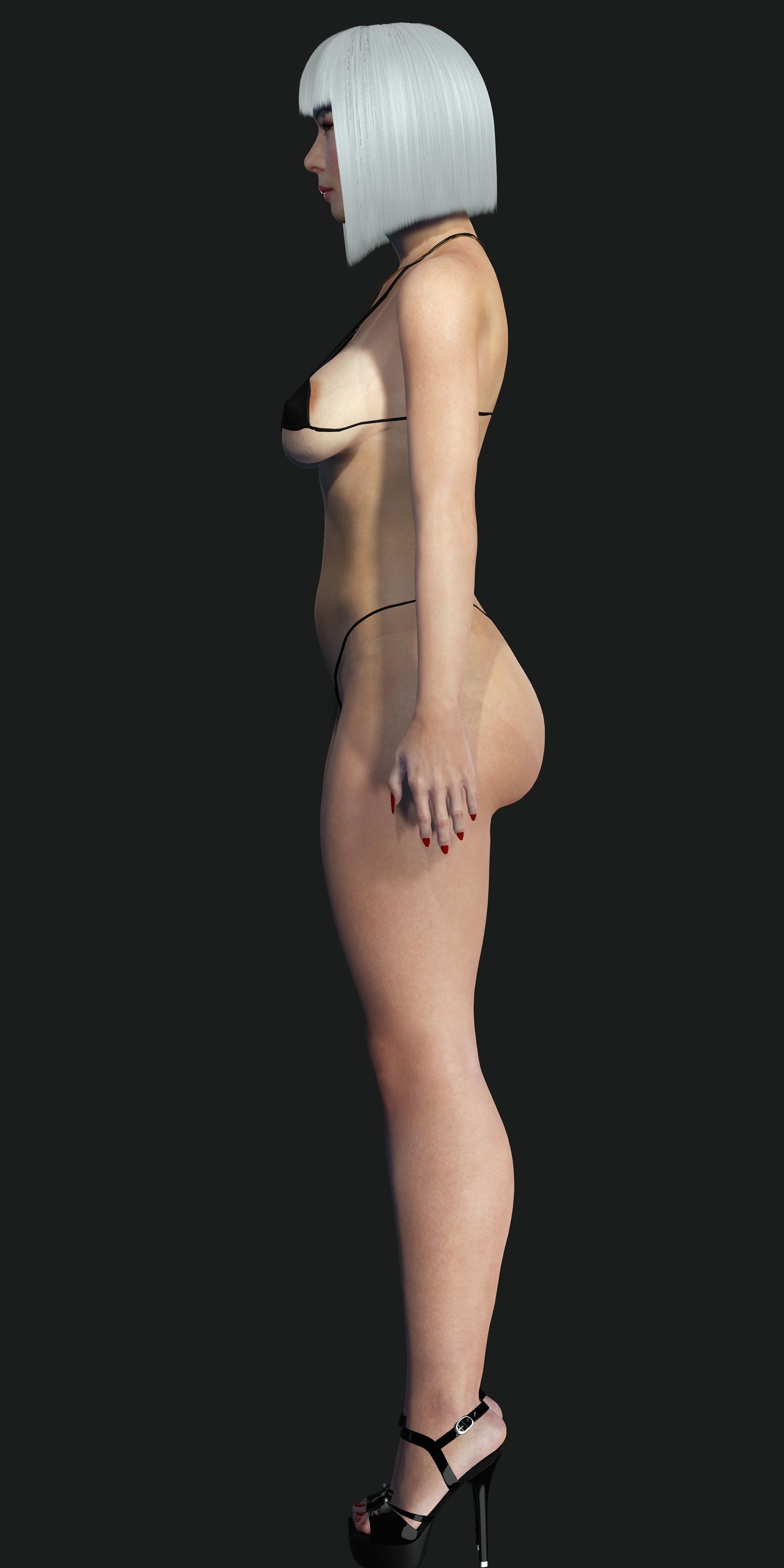 LUVY LIU 3D MODEL CELEBRITY 3D model_4