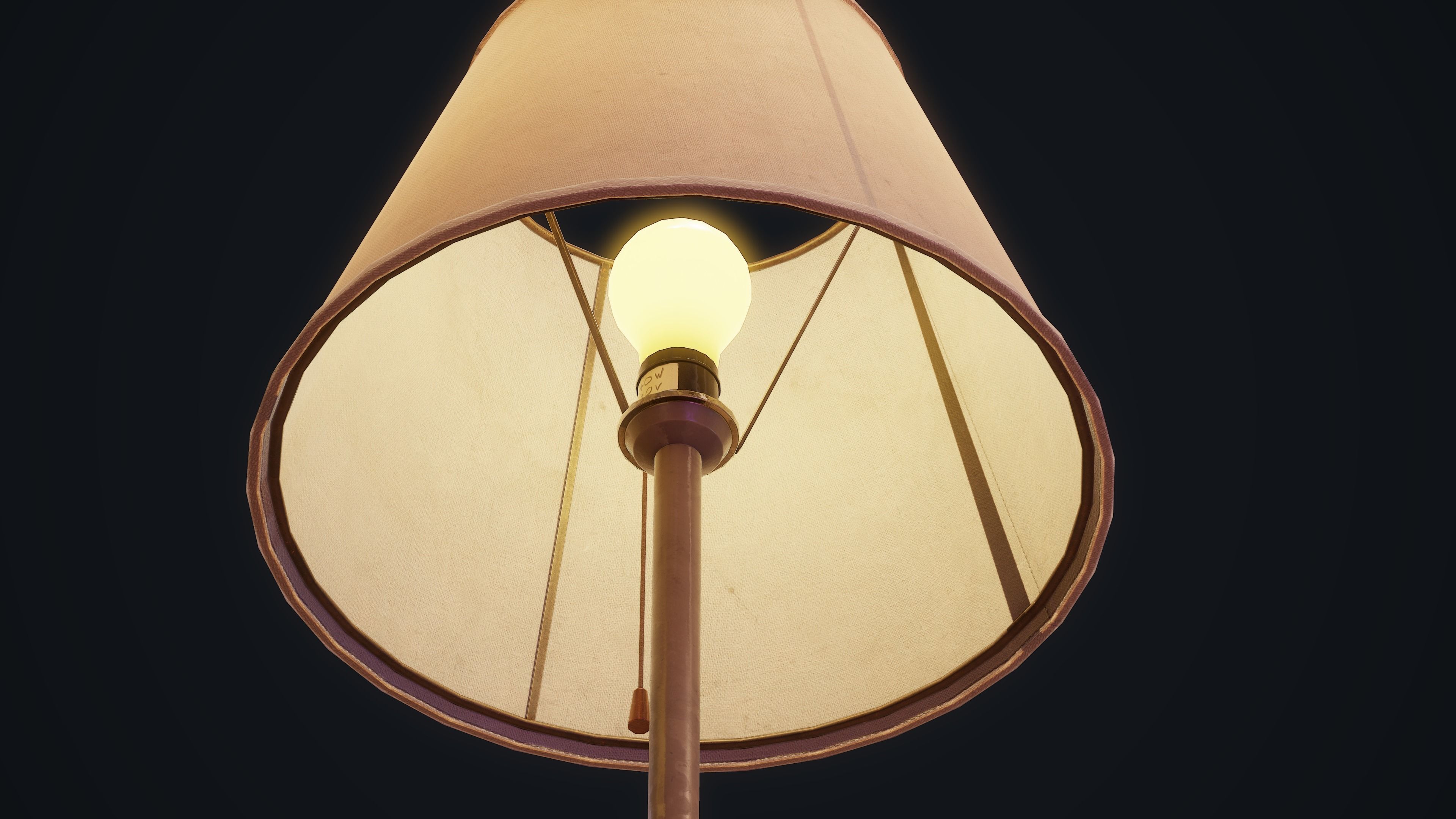 Old Lamps - PBR Low-poly 3D model_8