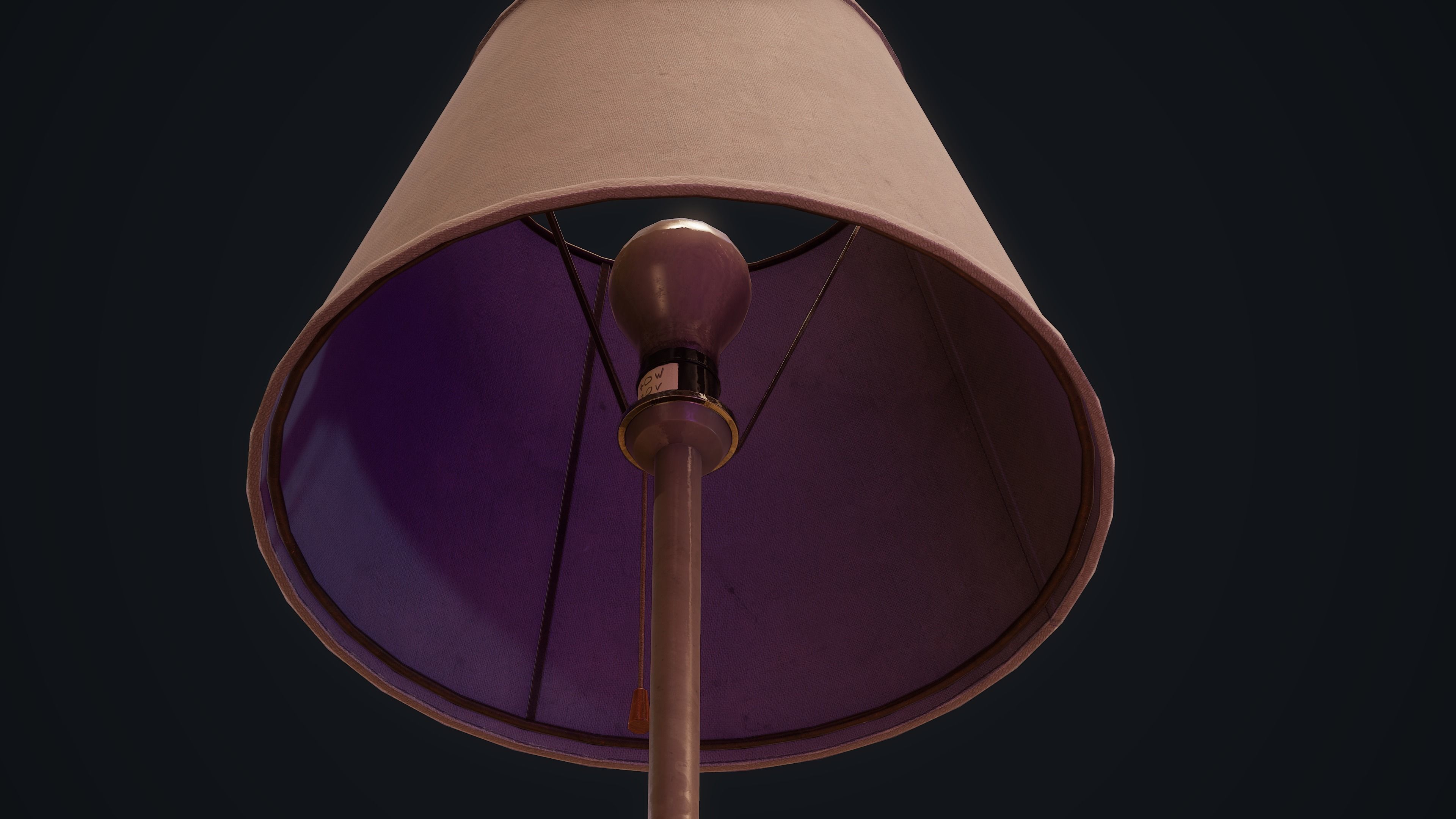 Old Lamps - PBR Low-poly 3D model_9