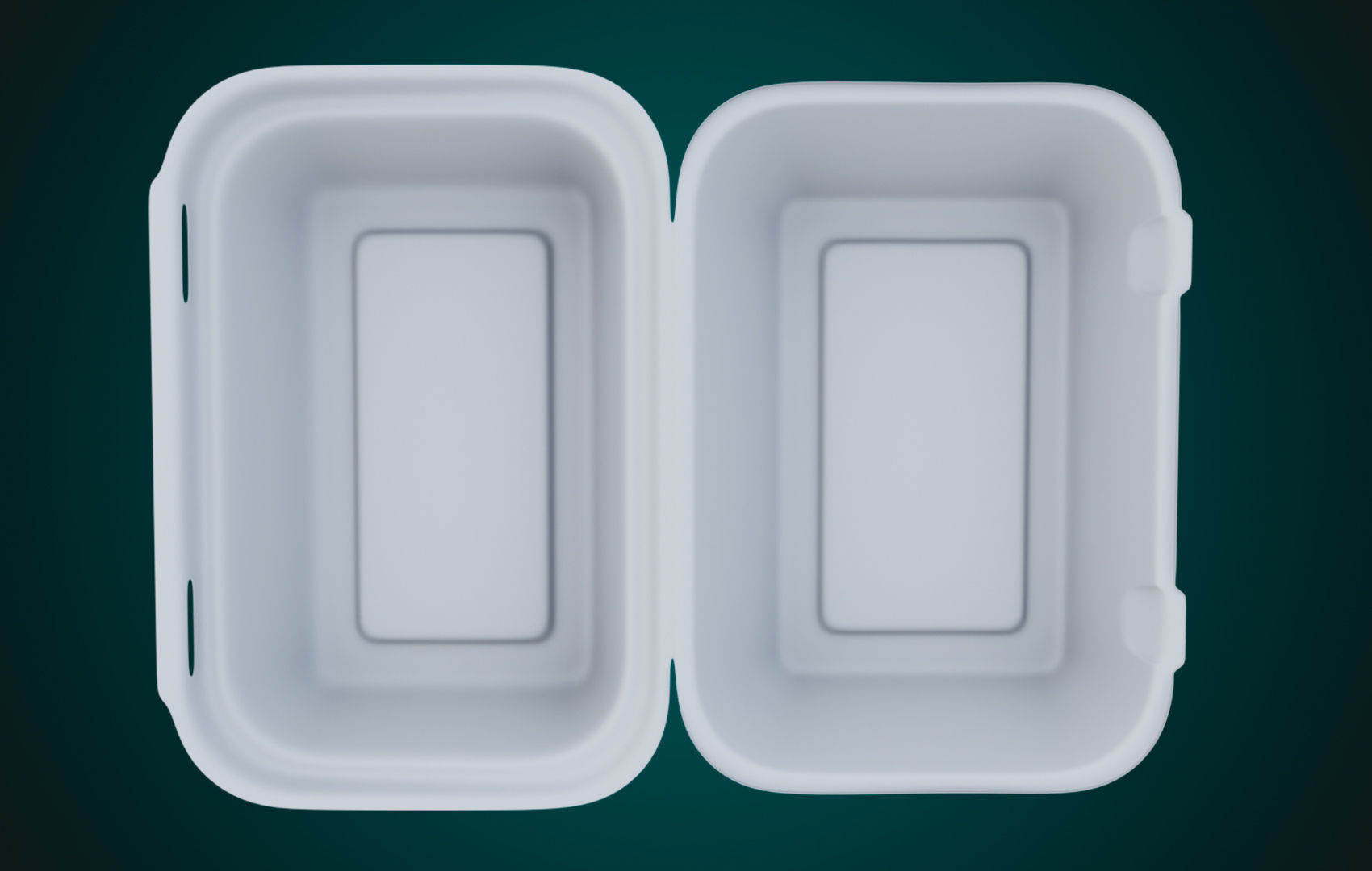 Large Cardboard paper - Disposable Container 3D model_26