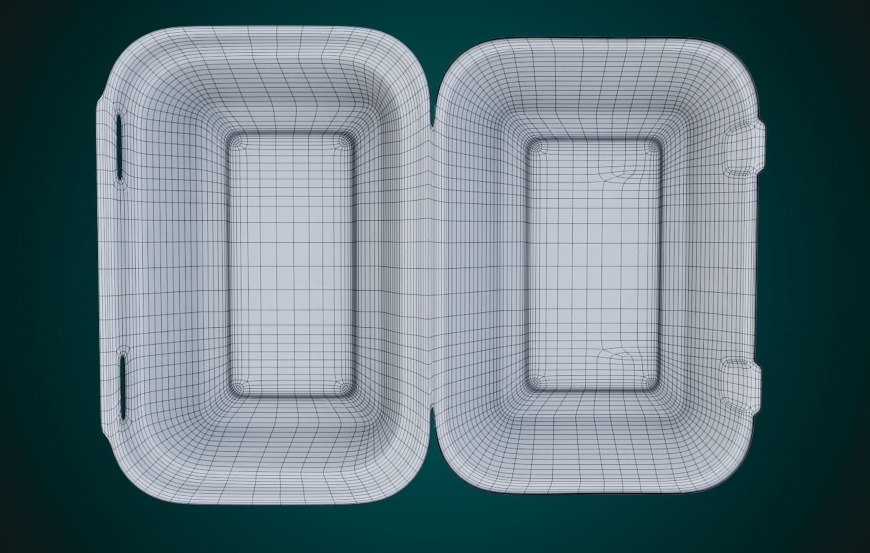 Large Cardboard paper - Disposable Container 3D model_21