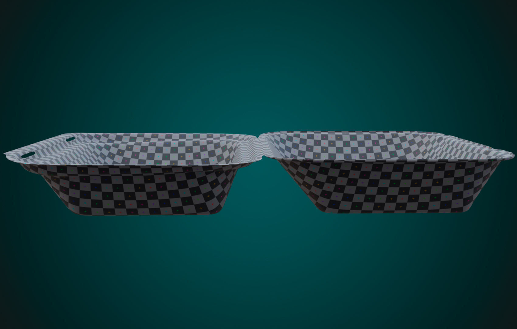 Large Cardboard paper - Disposable Container 3D model_35