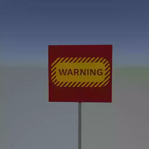 Warning sign