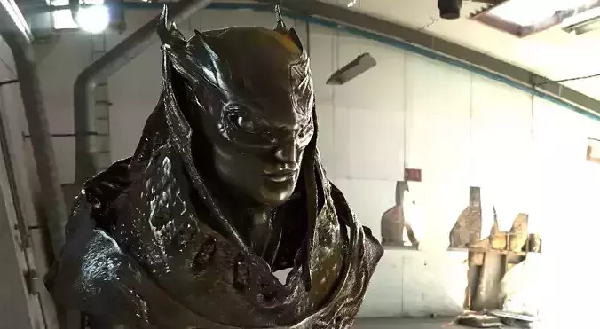 Alien Hybrid Bust 3D model