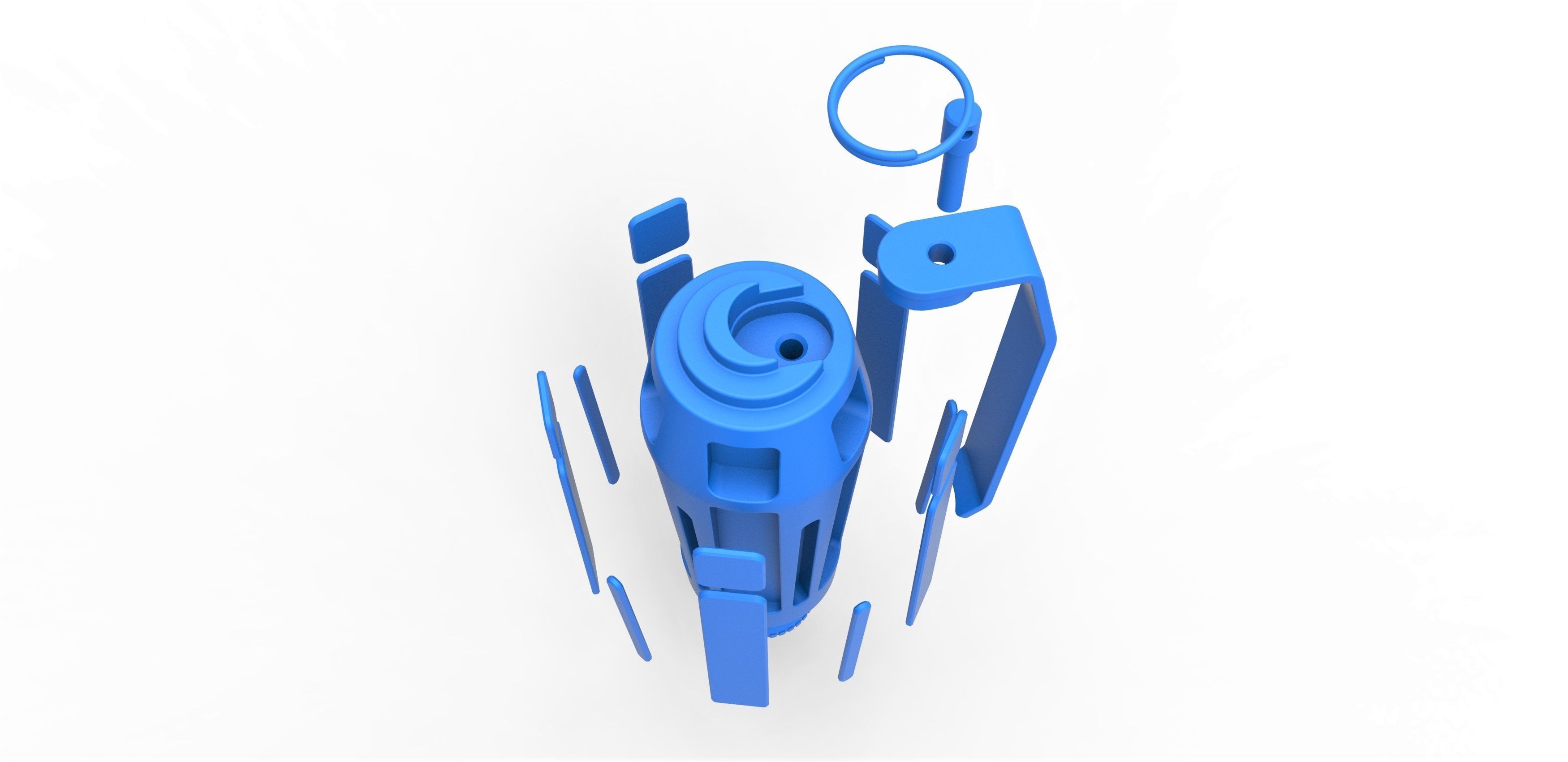 Space Marine Grenade from Space Above and Beyond TV series 1995 3D print model_16