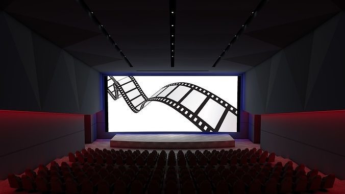 Dolby Movie Theater 3D model
