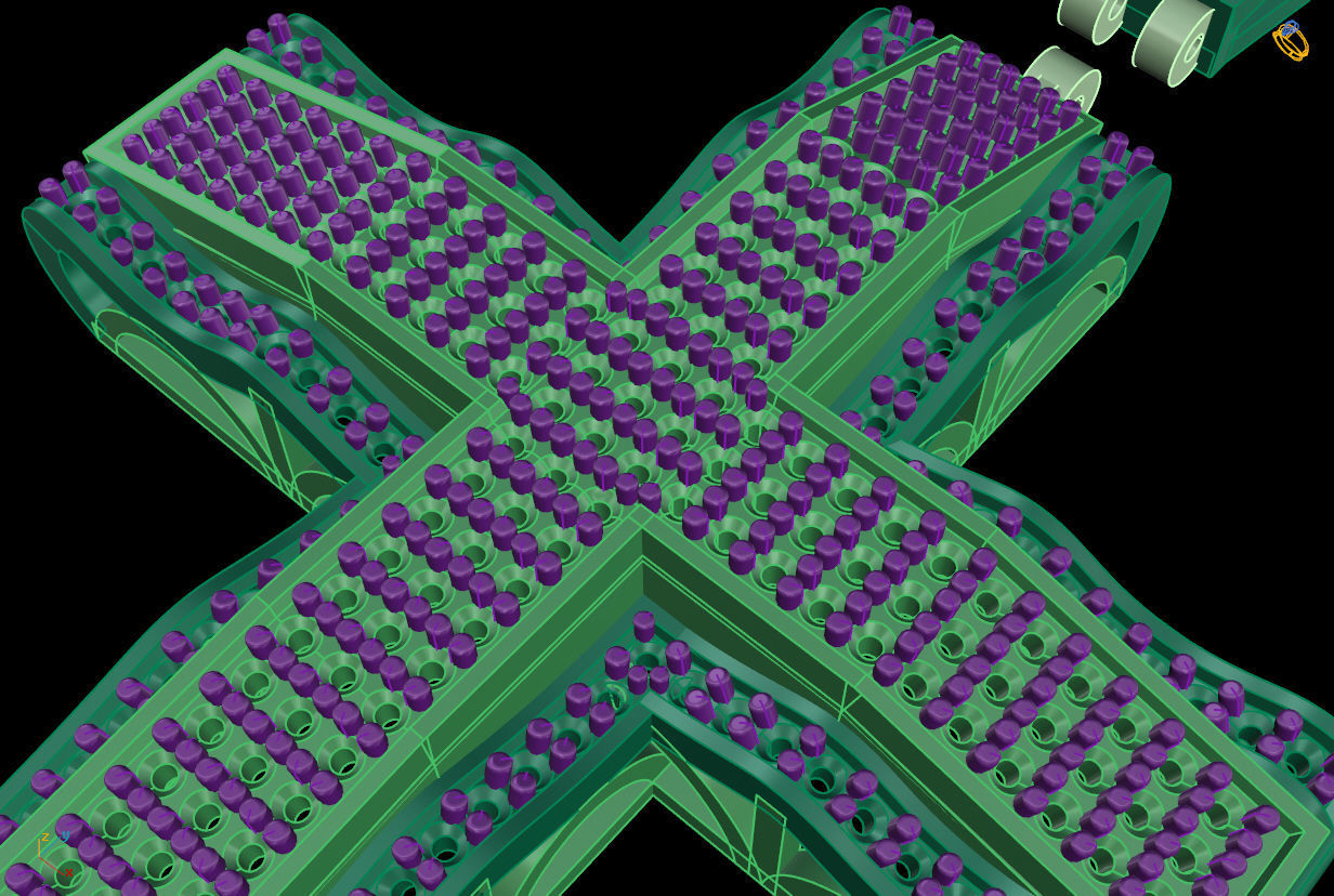 Cross pendant 3D print model 3D print model_12