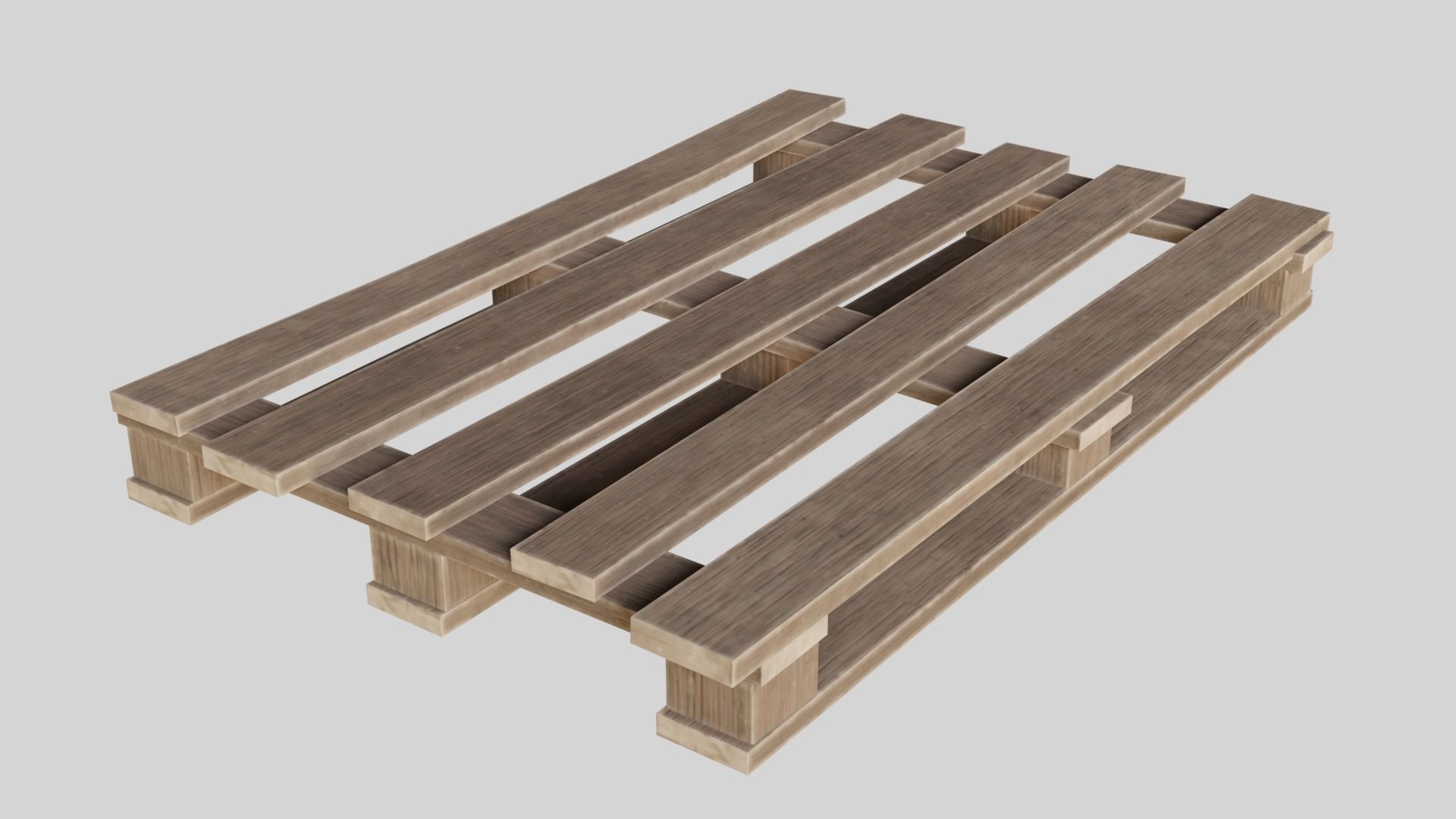 Garbage pack Low-poly 3D model_6