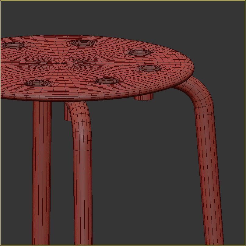 Hello Kitty dressing table 3D model_7