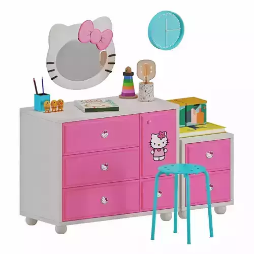 Hello Kitty dressing table