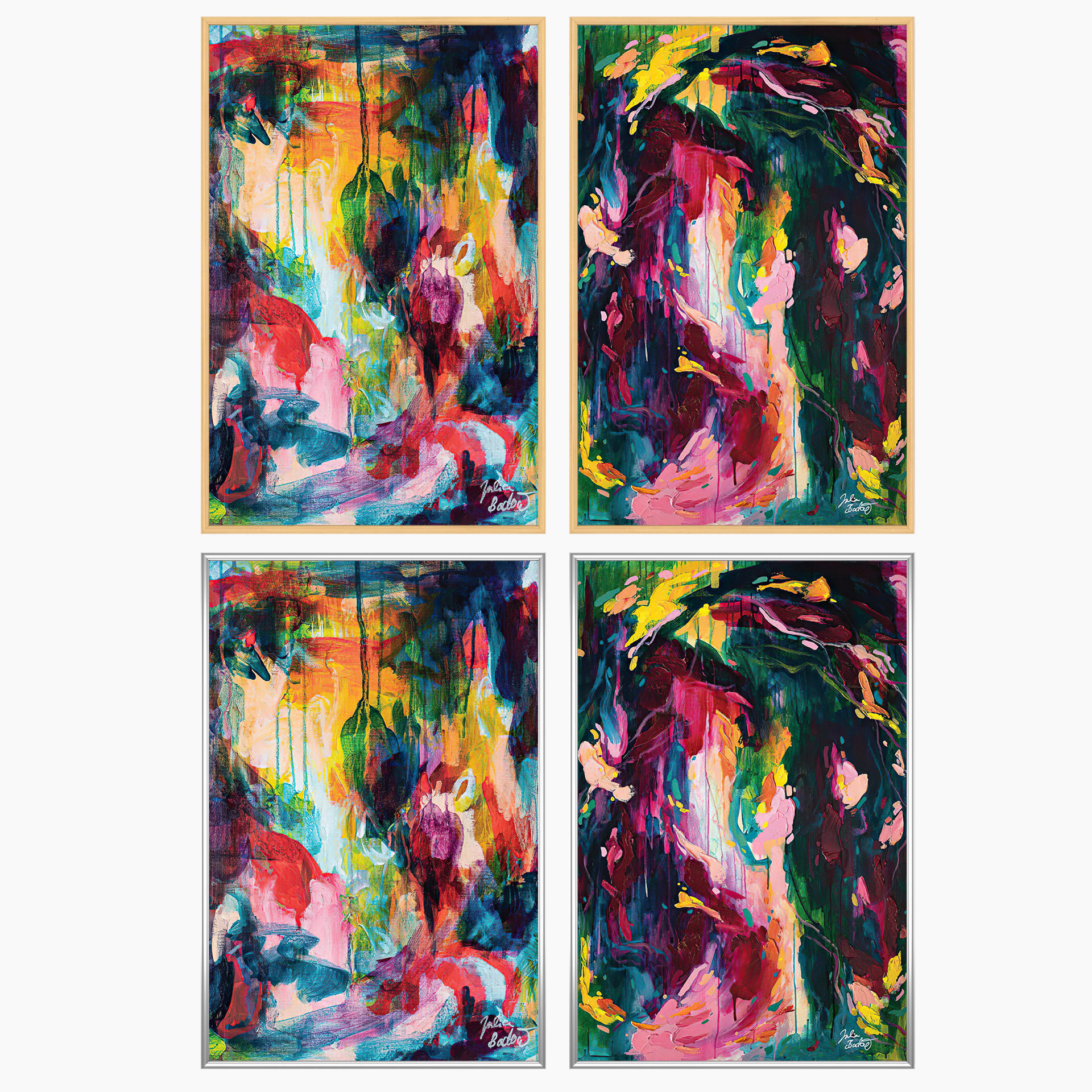 Wall Art Set 3574 3D model_2