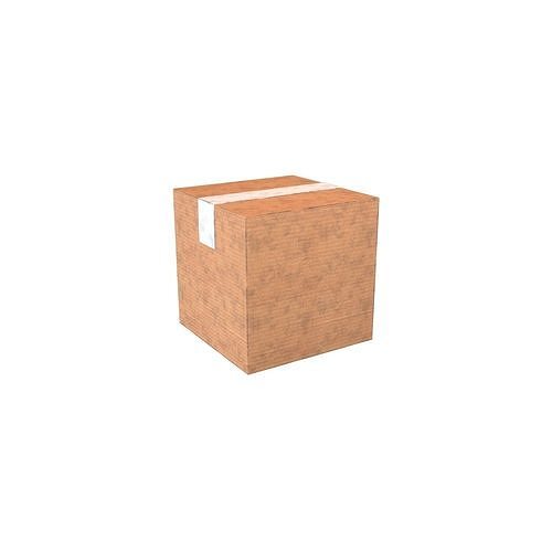 Cardboard Boxes v1 004 Low-poly 3D model