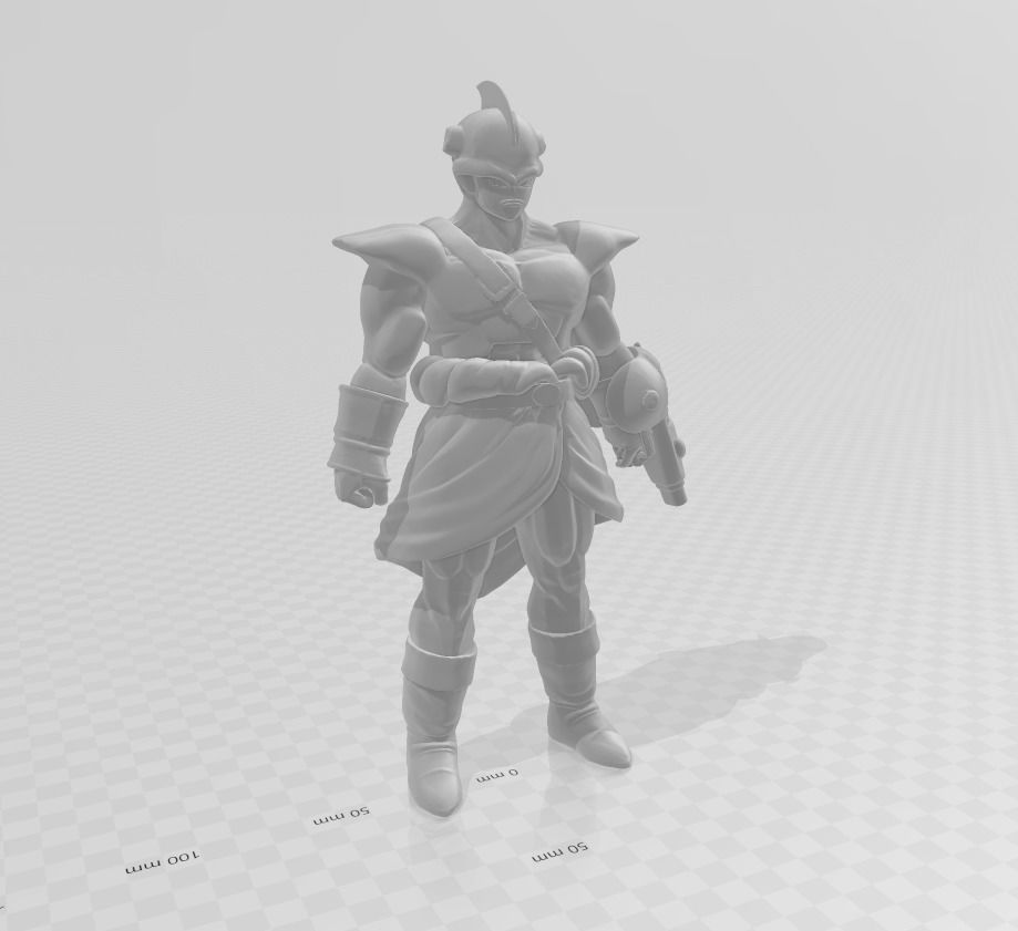 Cabira 3D Model dragon ball character 3D print model_2