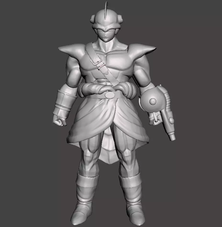 Cabira 3D Model dragon ball character 3D print model_0