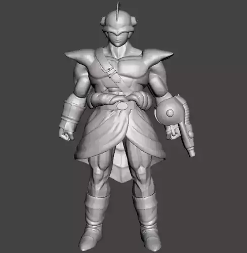 Cabira 3D Model dragon ball character 3D print model