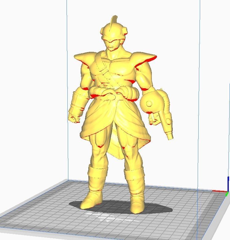 Cabira 3D Model dragon ball character 3D print model_1