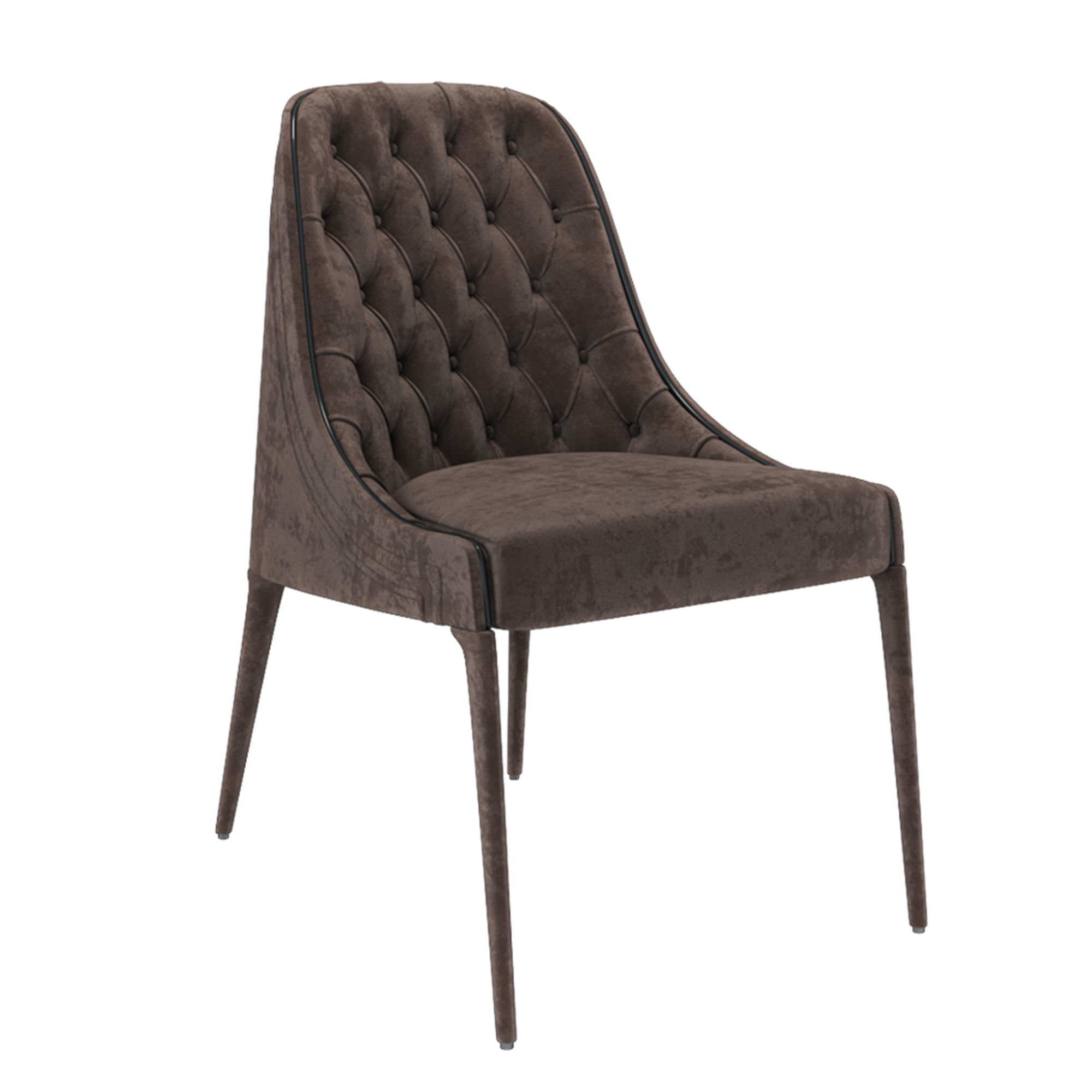 dining chair 3D model_2