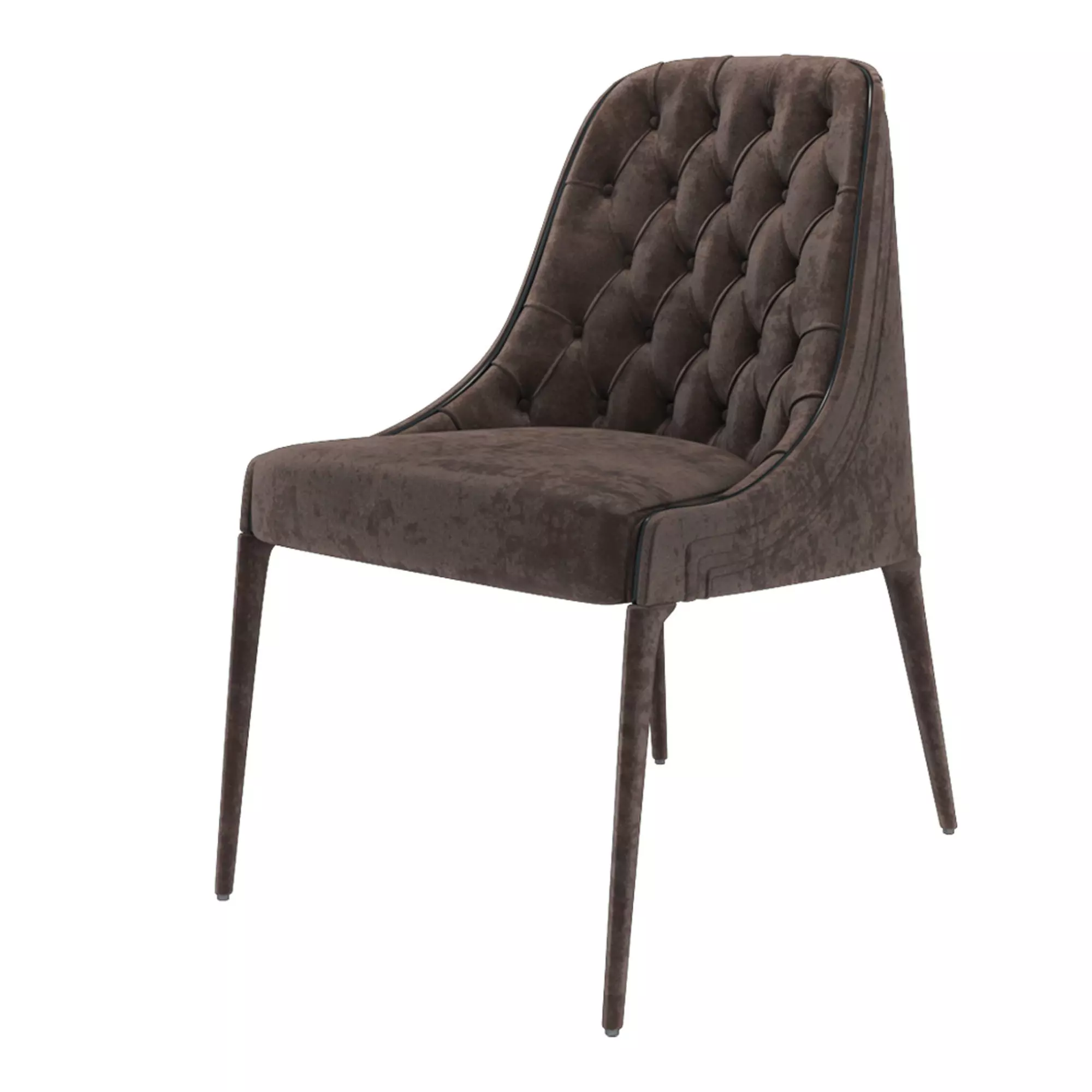 dining chair 3D model_0