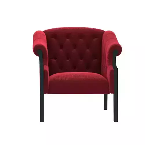 armchair red