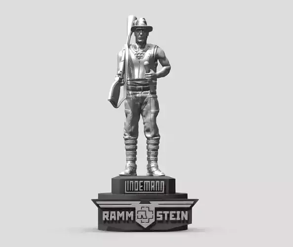 Lindemann - Rammstein 3d printing
