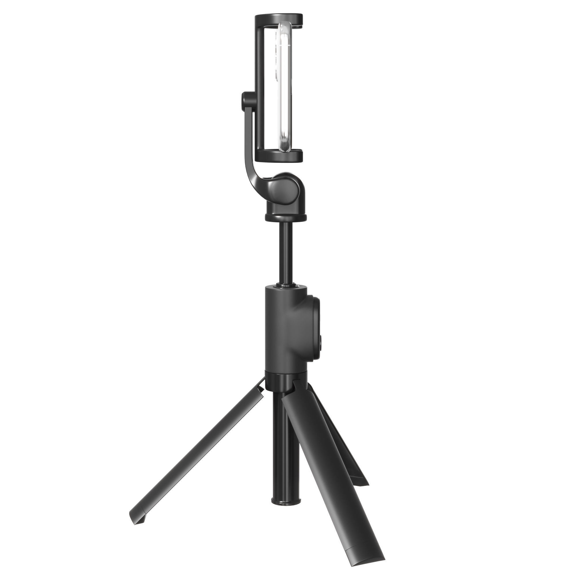Monopod Xiaomi Tripod Black 3D model_4