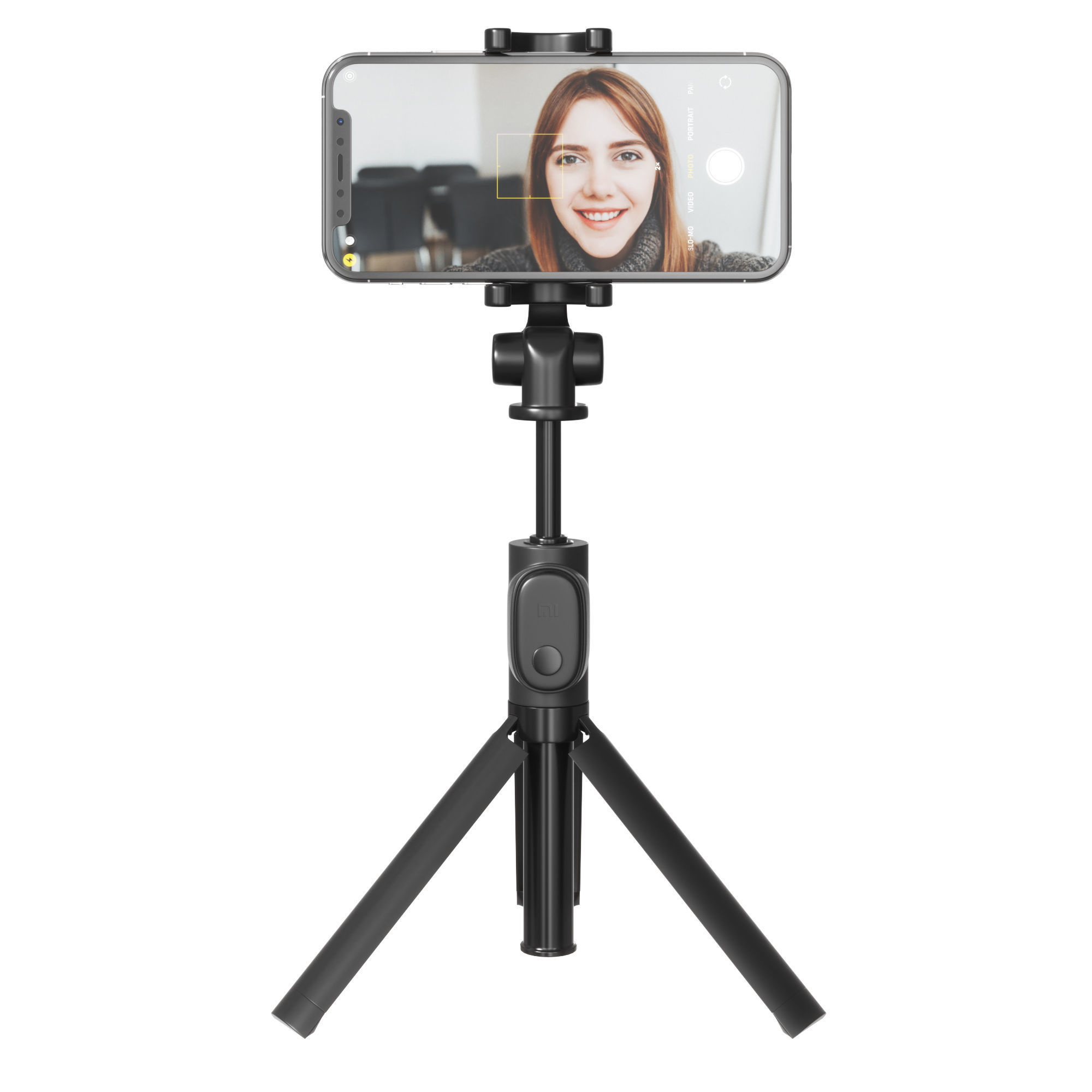 Monopod Xiaomi Tripod Black 3D model_3