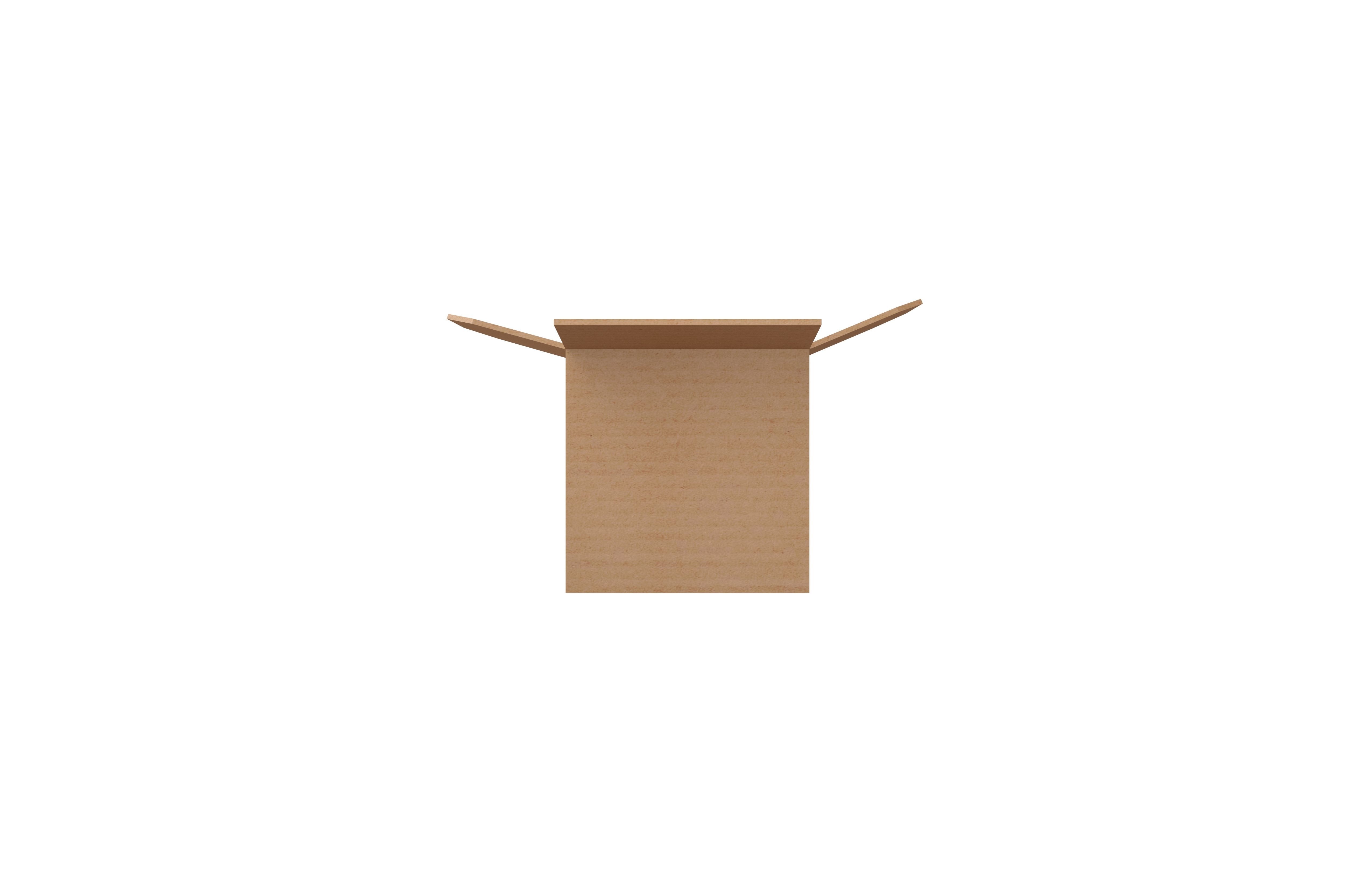 Cardboard Boxes v2 003 Low-poly 3D model_2