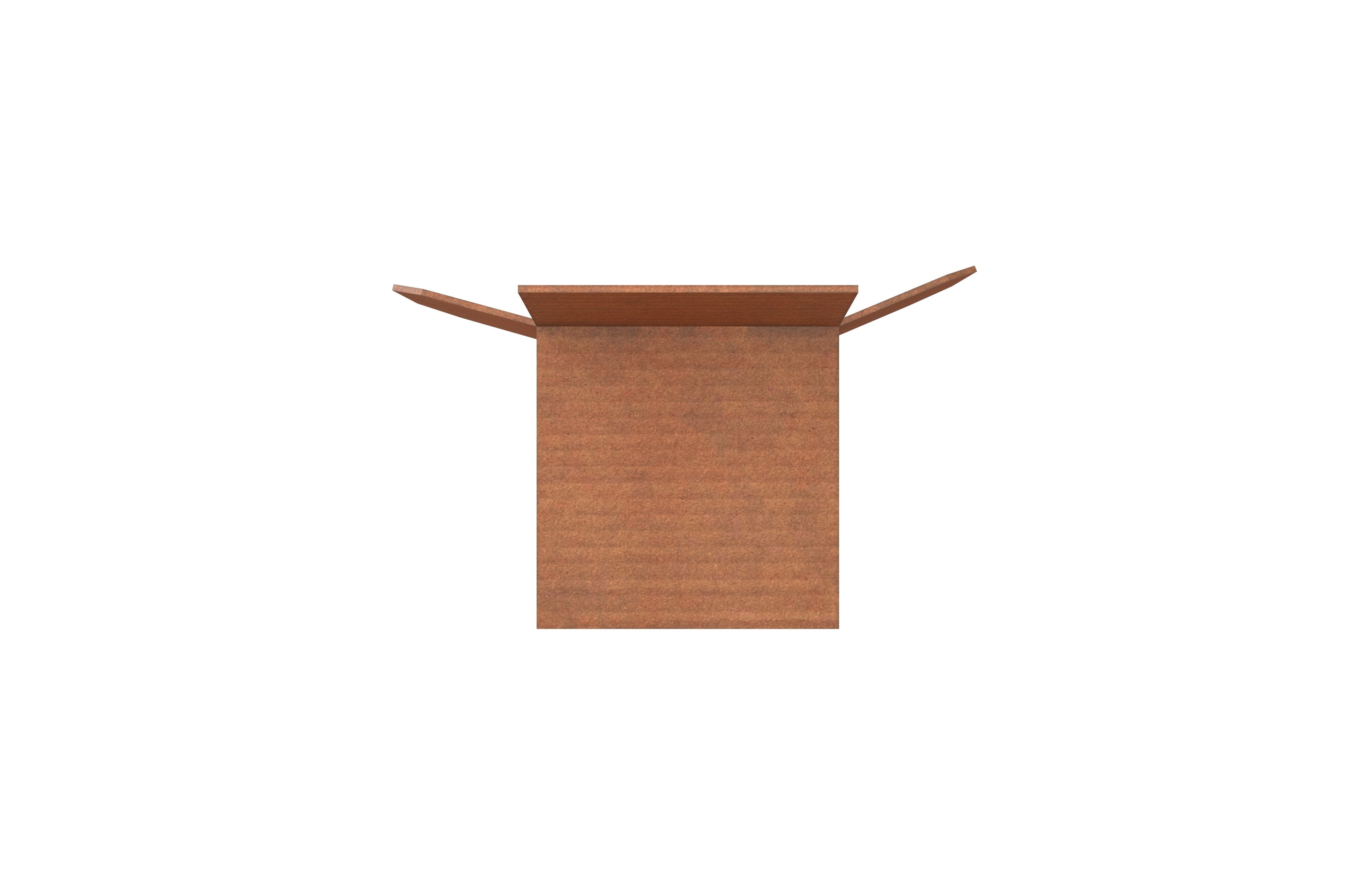 Cardboard Boxes v2 005 Low-poly 3D model_3