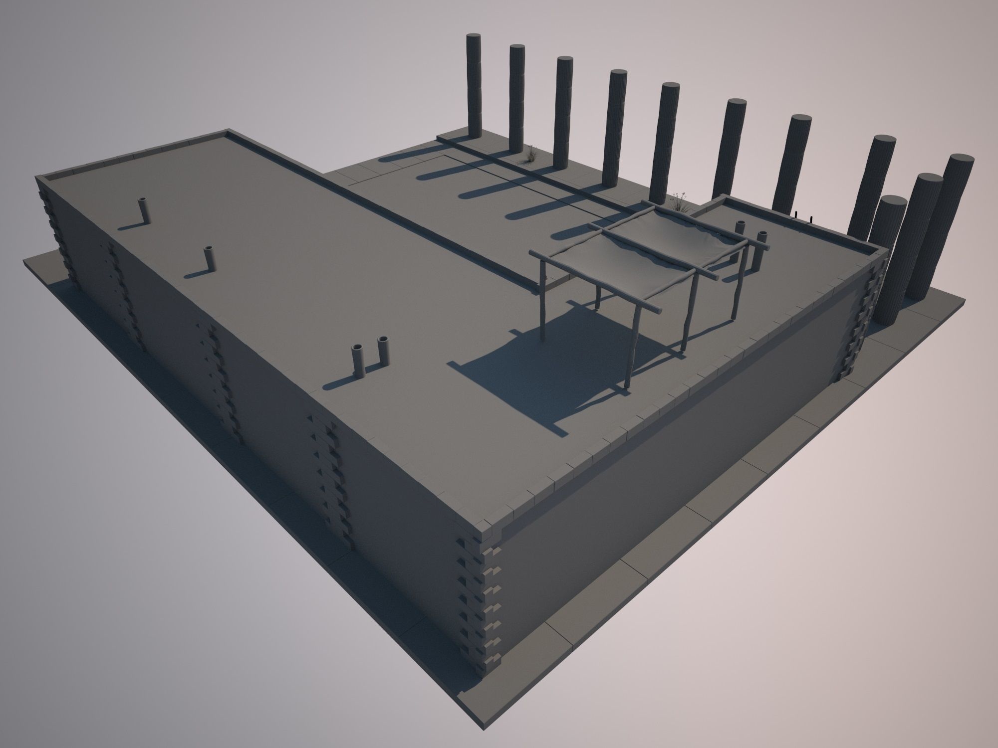 Antique House 3D model_14