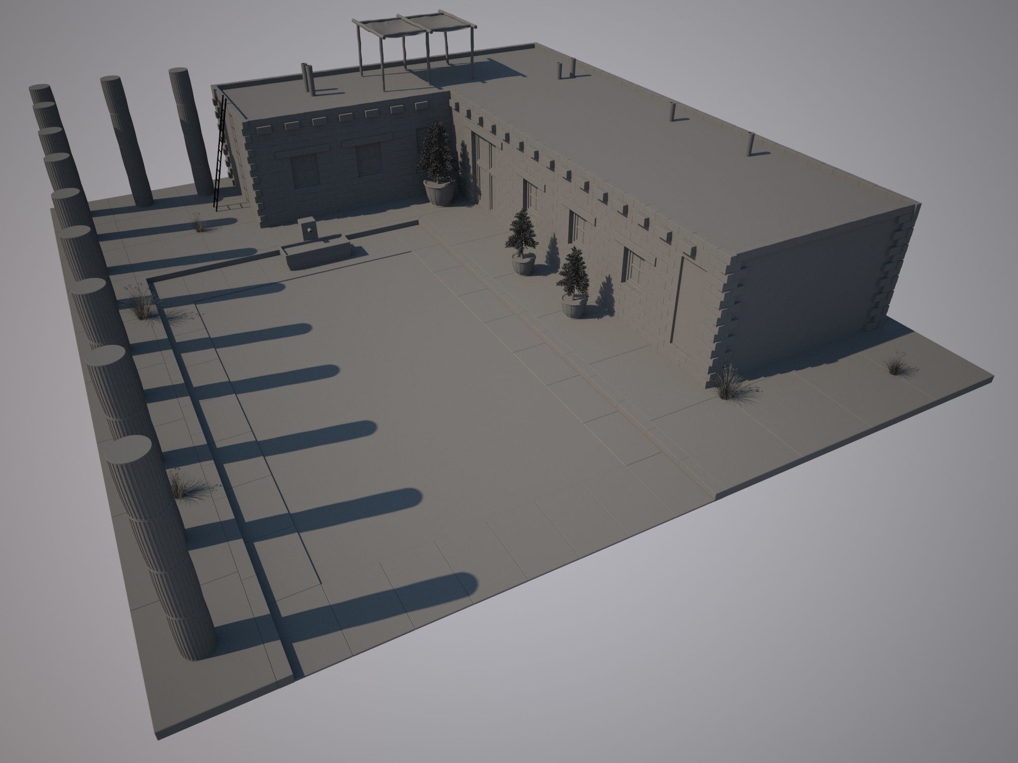 Antique House 3D model_18