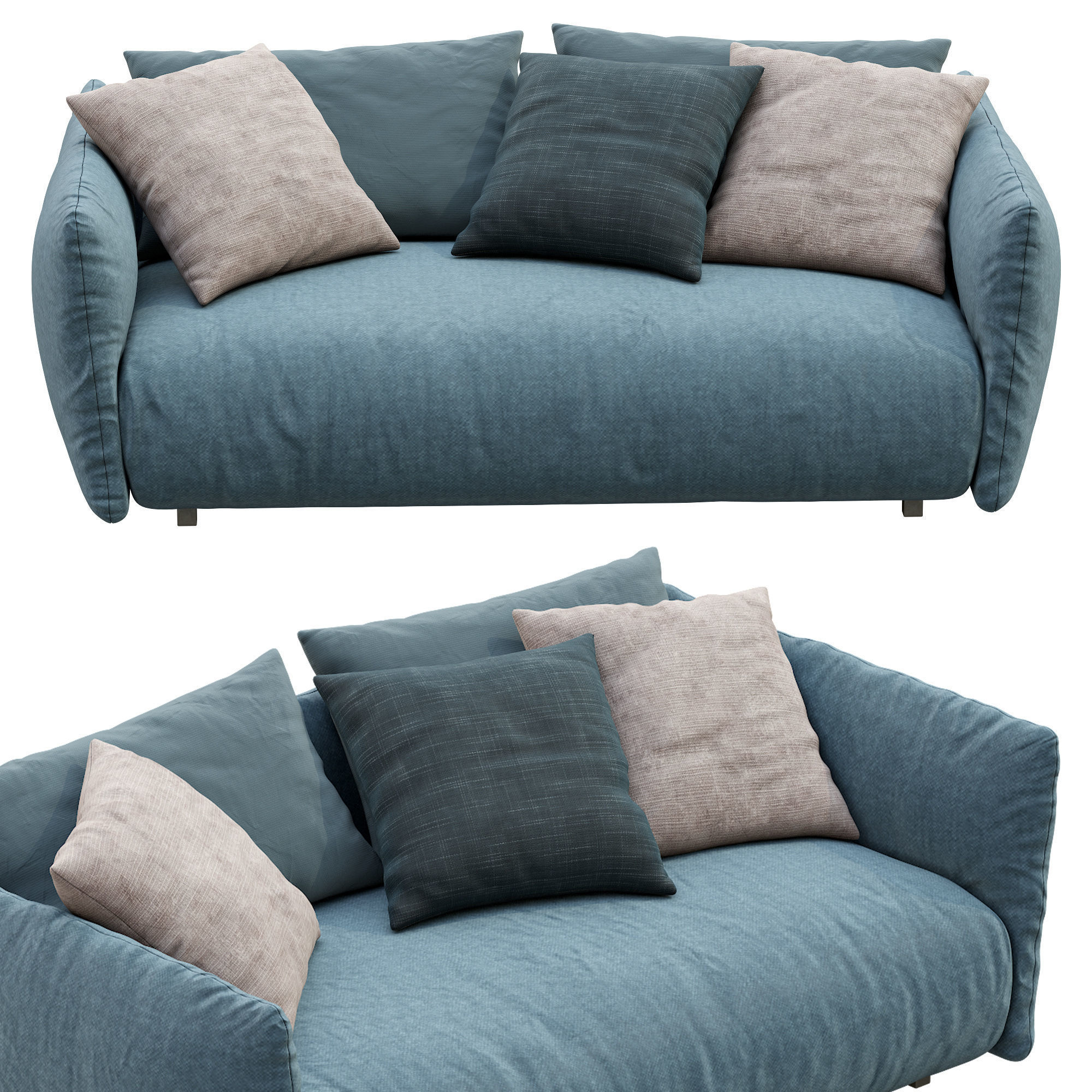 Meridiani Sofa SCOTT 3D model_12