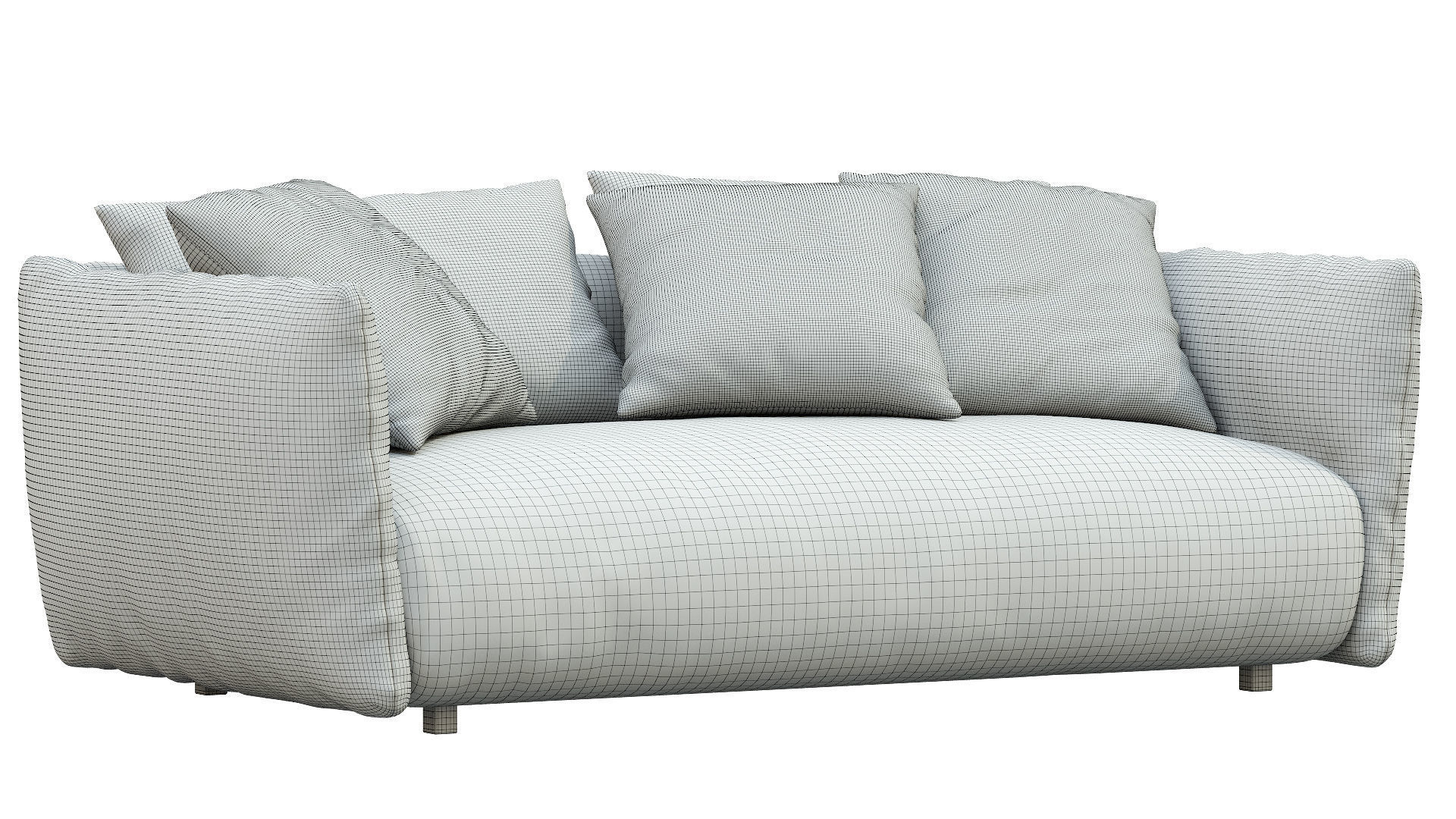 Meridiani Sofa SCOTT 3D model_4