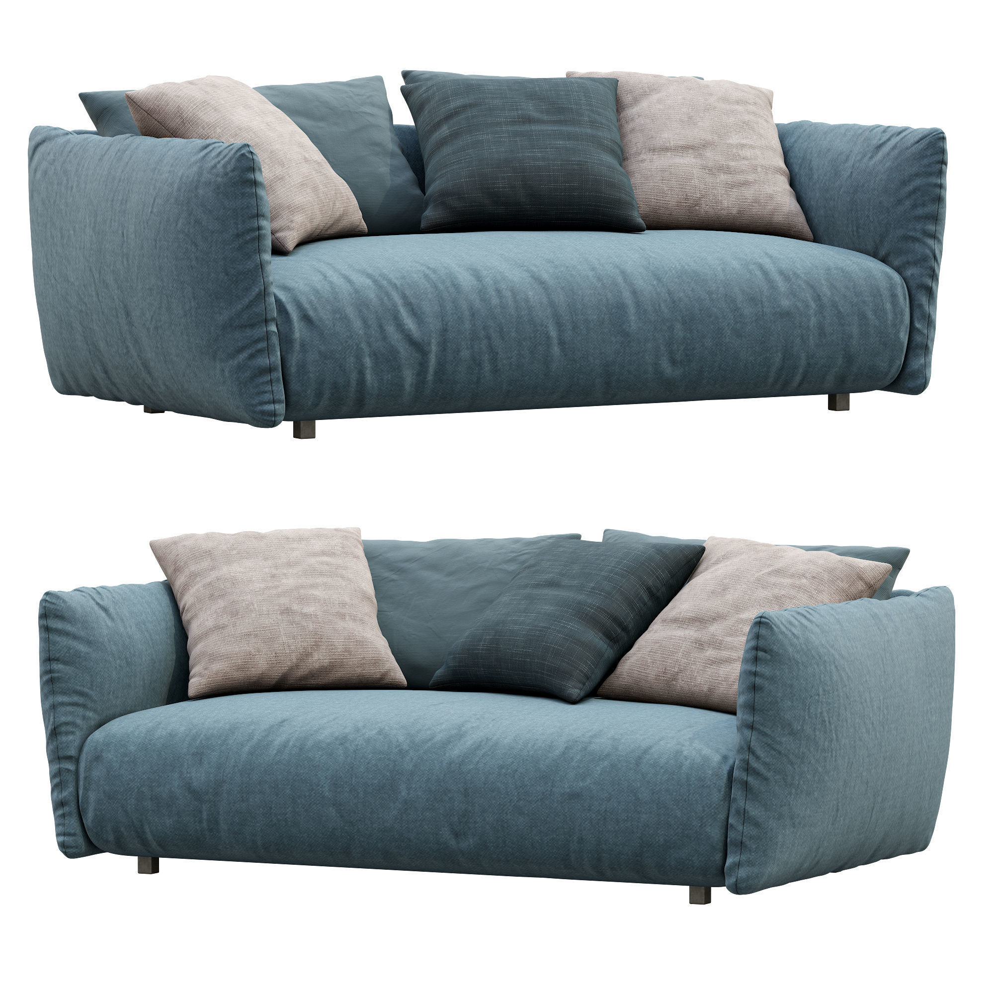 Meridiani Sofa SCOTT 3D model_1