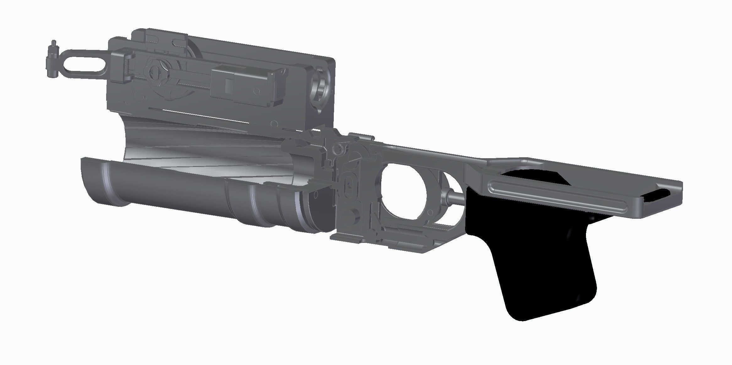 GP-25 rifle 3D model | CGTrader