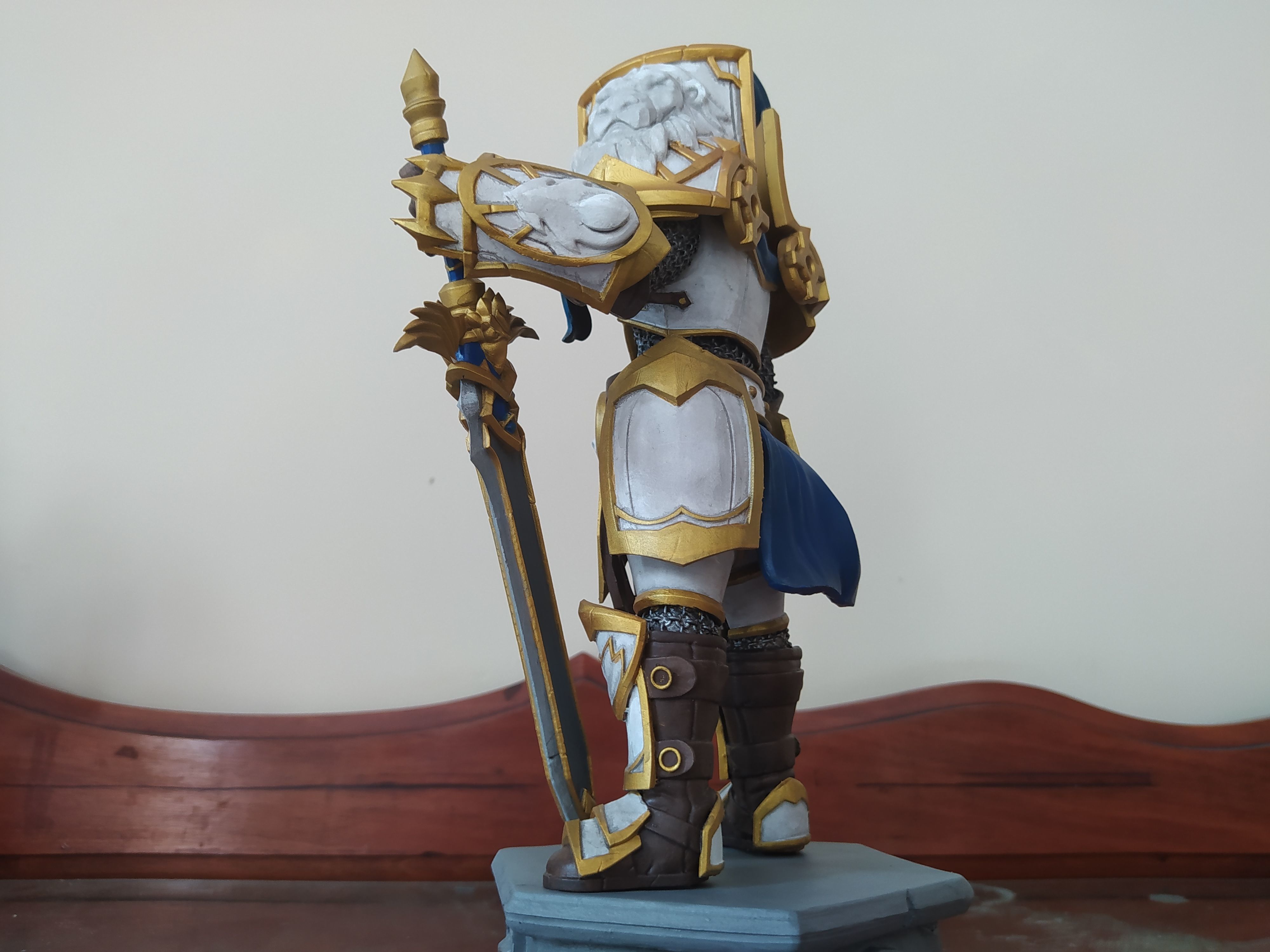 World of Warcraft Ally Warfront Plate 3D print model_23