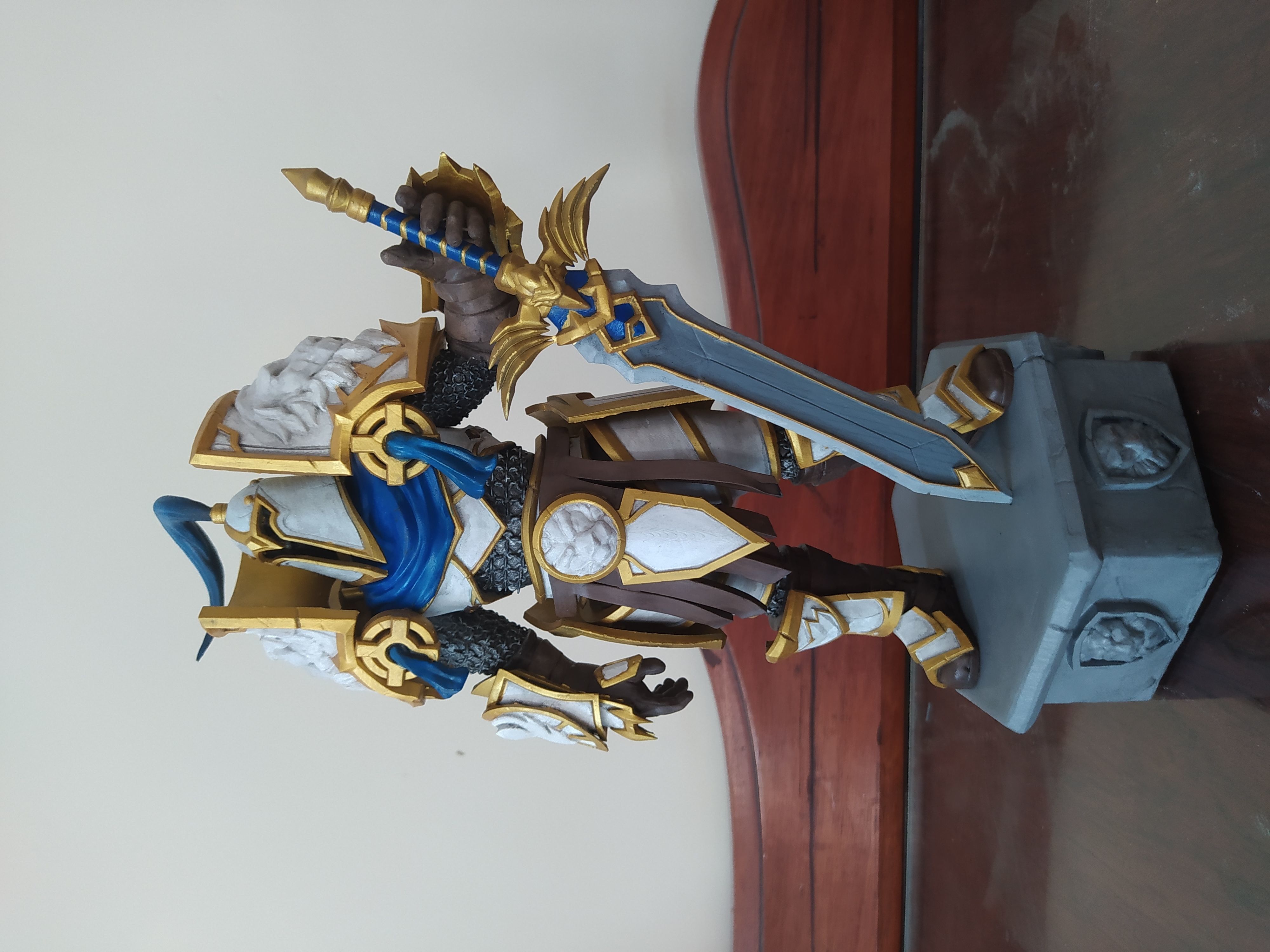 World of Warcraft Ally Warfront Plate 3D print model_24