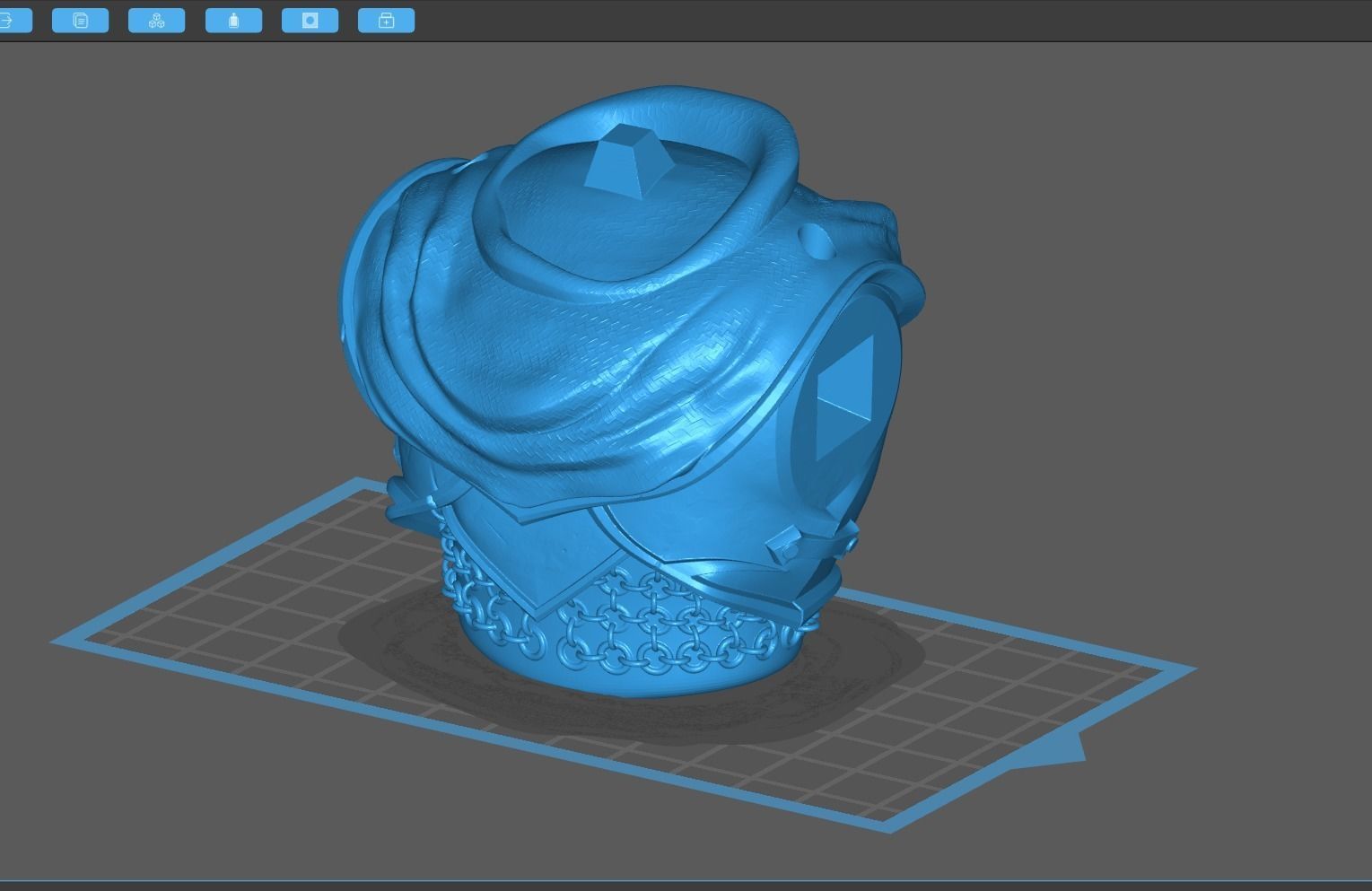 World of Warcraft Ally Warfront Plate 3D print model_17