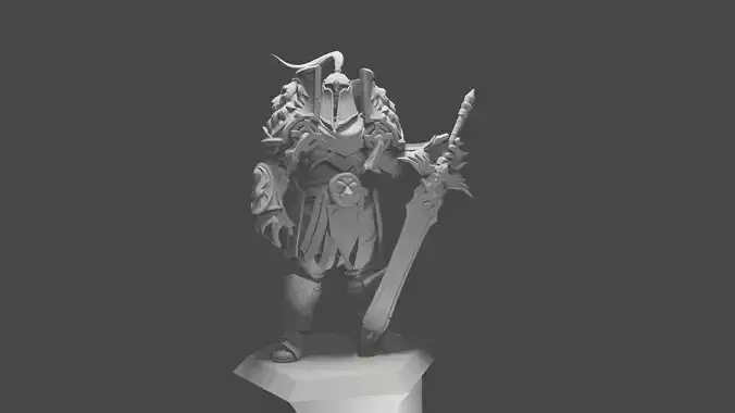 World of Warcraft Ally Warfront Plate 3D print model
