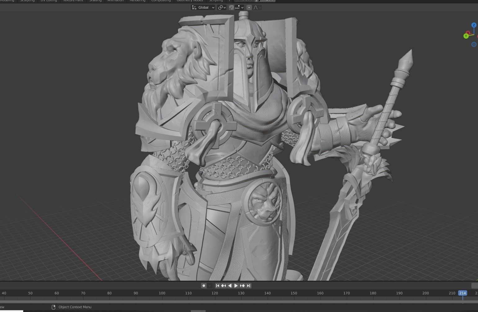 World of Warcraft Ally Warfront Plate 3D print model_11