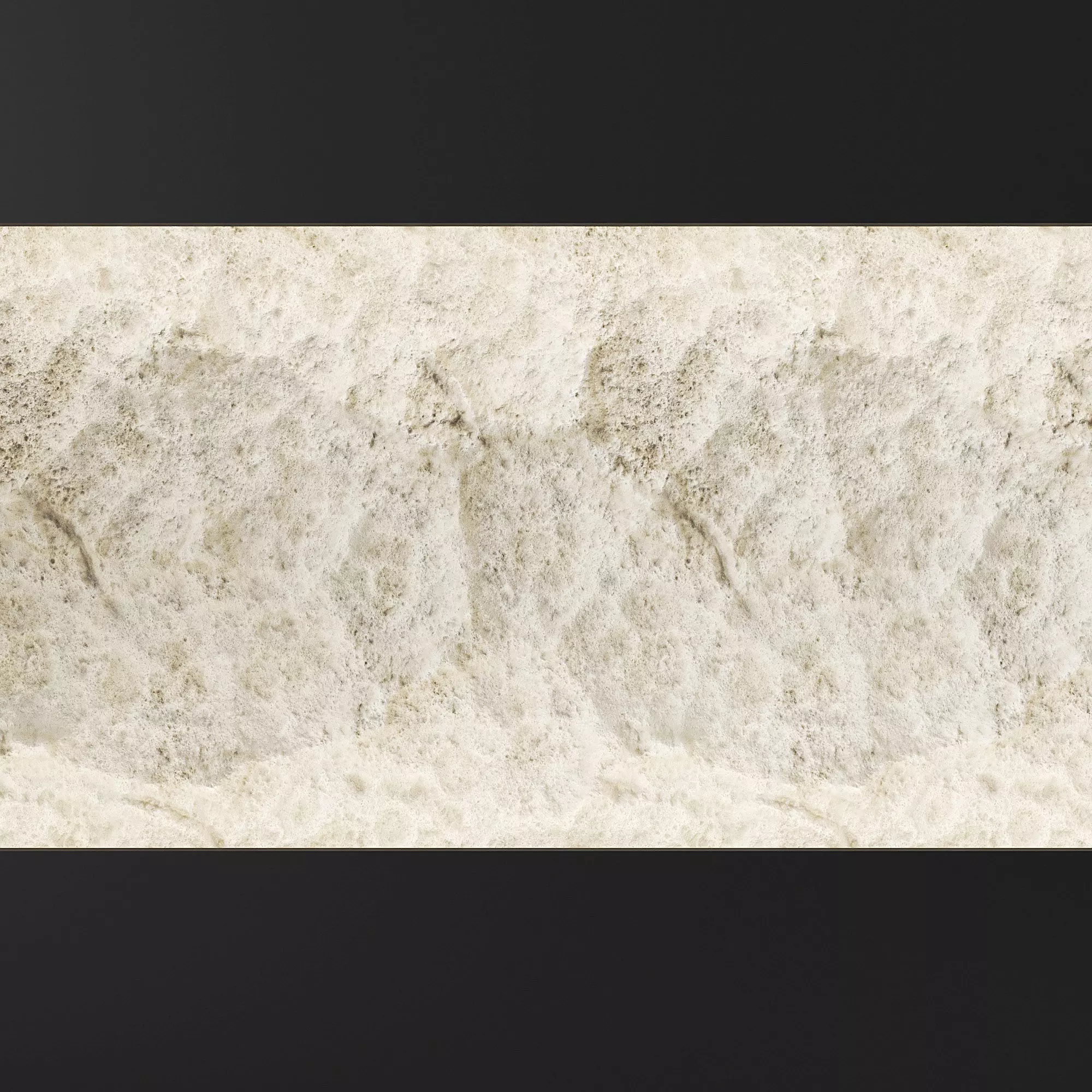 Stone White Wall Texture 3D model_0