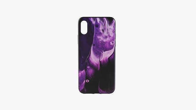 iPhone XS Case 12 Low-poly 3D model