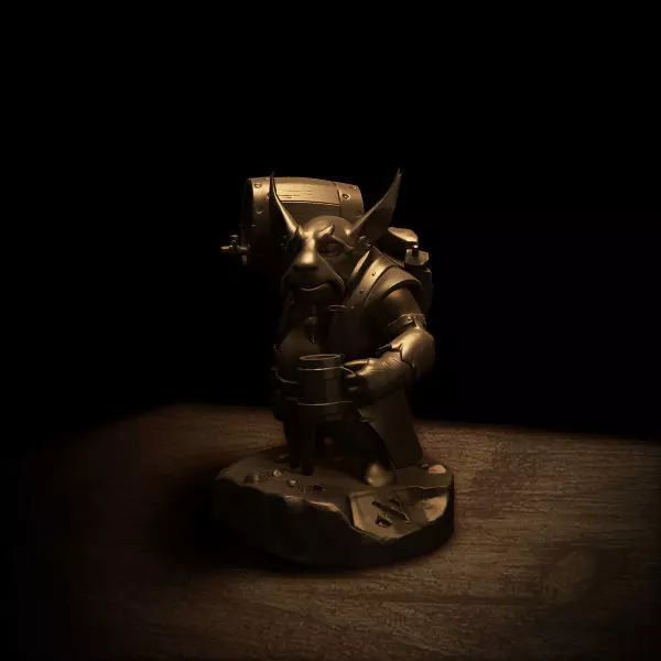 FREE Brew Master Chibi - DOTA 2 - 3D Print Collection 3D print model