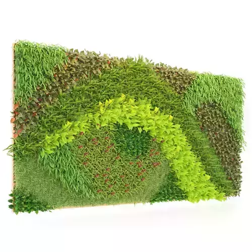 greenwall  fitowall V01 by Mehrazvira 3D model