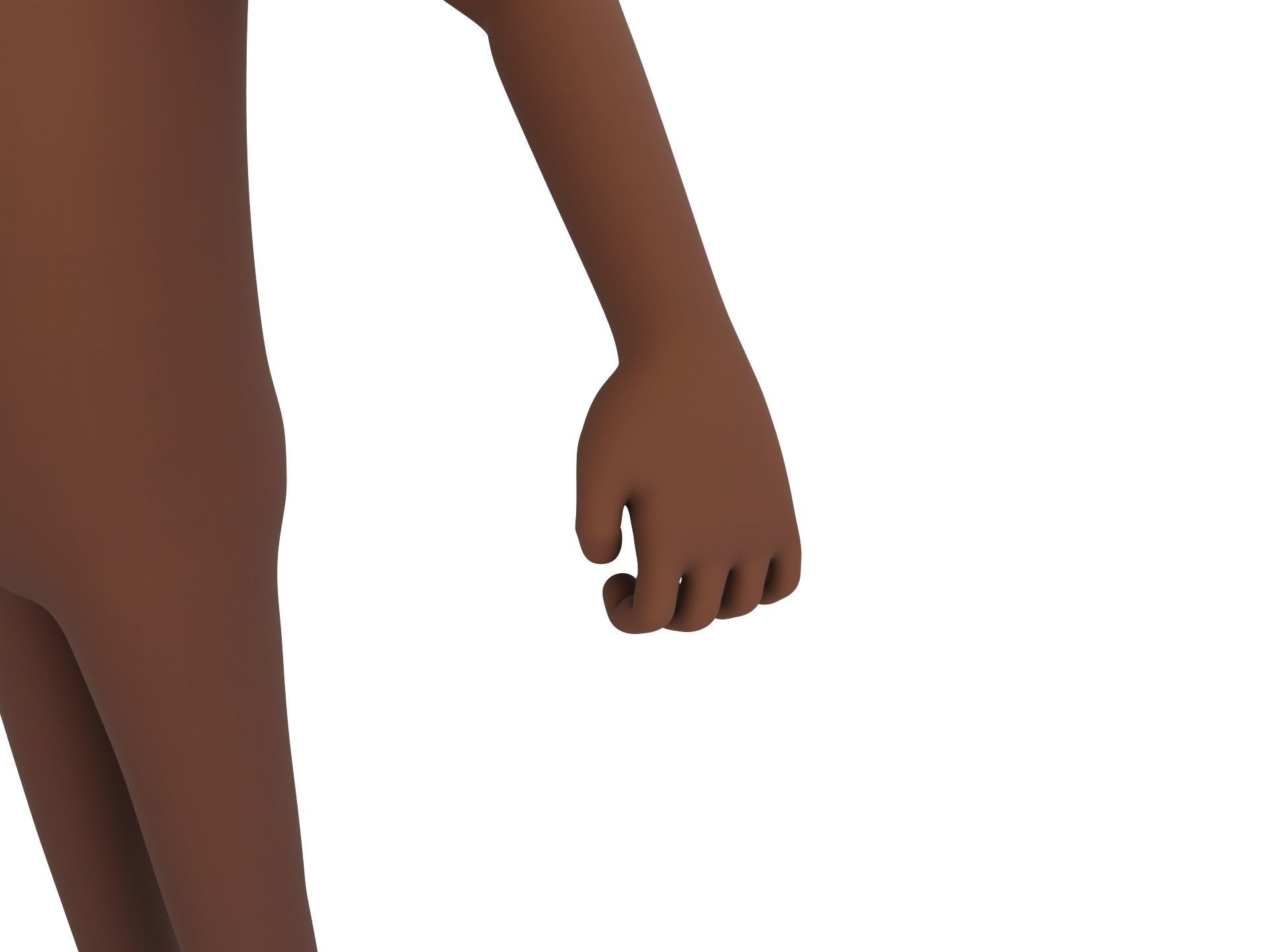 Character126 Rigged Bear 3D model_10