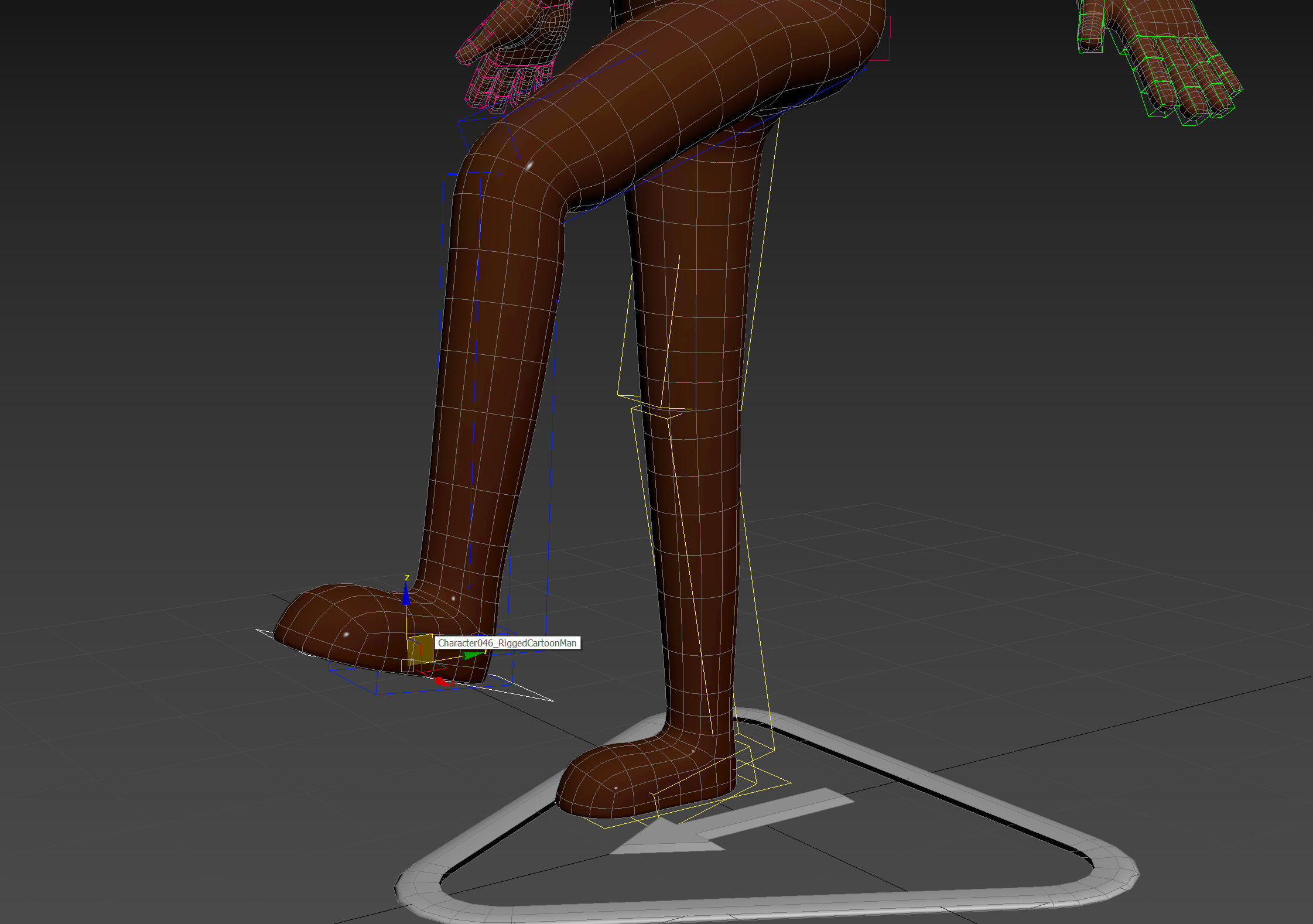 Character126 Rigged Bear 3D model_18