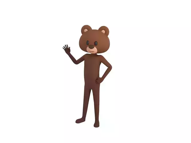 Character126 Rigged Bear
