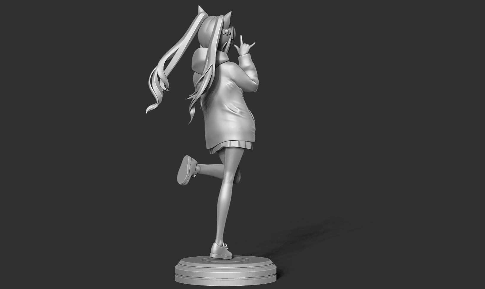 Keqing - Genshin Impact Fanart 3D print model_23