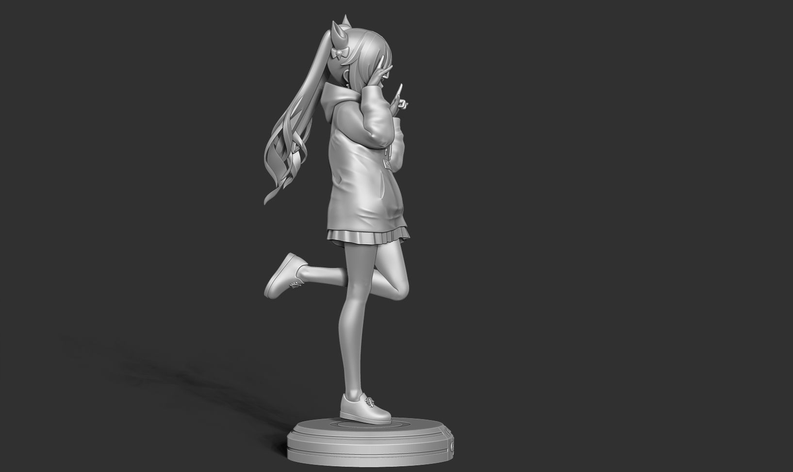 Keqing - Genshin Impact Fanart 3D print model_17