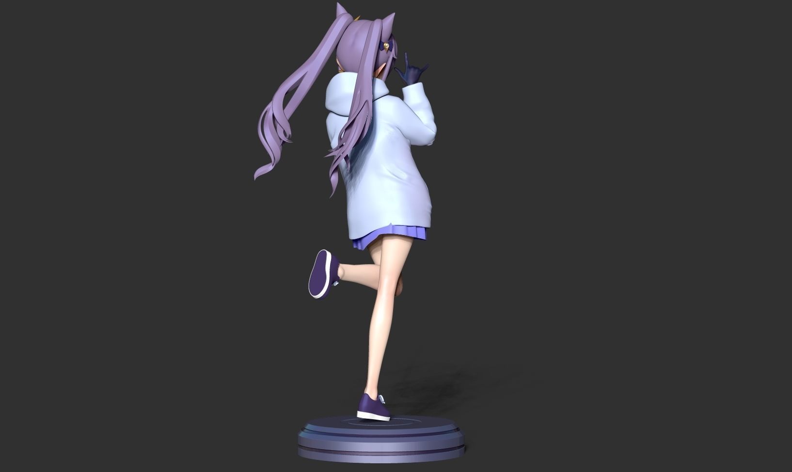 Keqing - Genshin Impact Fanart 3D print model_22